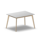 4192 - ALMA Table 120x90 cm H75, white hpl