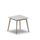 4260 - ALMA Table 80x80 cm H75, white hpl