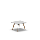 3980 - ALMA Table 60x60 cm H50, white HPL