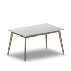 4284 - ALMA Table 140x90 cm H75, white hpl