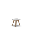3972 - ALMA Table 40x40 cm H50, white HPL