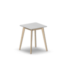 4156 - ALMA Table 60x60 cm H75, white hpl
