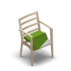2676 - Nexus Multi Stablestol med armlen med avtagbar setetrekk, bjørk