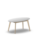 4658 - ALMA Table 125x70 cm H60, white HPL