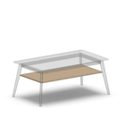 4667 - ALMA shelf for table 140x80 cm, match HPL
