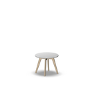 3928 - ALMA Table ø50 cm H50, white HPL
