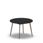 4305 - ALMA Table ø110 cm H75, black hpl