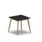 4261 - ALMA Table 80x80 cm H75, black hpl