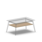 4666 - ALMA shelf for table 120x80 cm, match HPL
