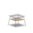 4665 - ALMA shelf for table 80x80 cm, match HPL