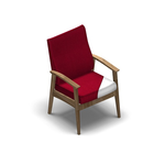 2624 - NEXUS Chair with removable seat cover, fixed