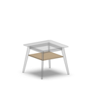 4662 - ALMA shelf for table 70x70 cm, match HPL