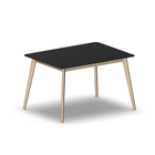 4193 - ALMA Table 120x90 cm H75, black hpl