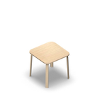 1395 - ZETA table 65x65 cm rounded h60 cm