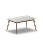 4120 - ALMA Table 120x80 cm H60, white HPL