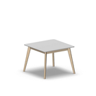 4056 - ALMA Table 80x80 cm H60, white hpl