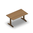 3594 - LIP Table 140x70 cm H60, eik hpl