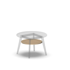 4671 - ALMA shelf for table ø90 cm, match HPL