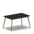 4285 - ALMA Table 140x90 cm H75, black hpl