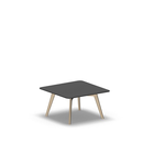 3921 - ALMA Table 70x70 cm H50, black HPL