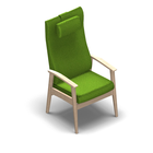 1154 - NEXUS High chair, fixed