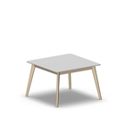 4068 - ALMA Table 90x90 cm H60, white hpl