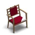 2761 - NEXUS Max dining chair with armrests with wheels with back pillow with removable seat cover