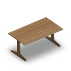 3602 - LIP Table 140x80 cm H60, oak hpl