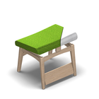 2651 - NEXUS Stool with removable seat cover