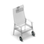 4597 - NEXUS Store retnings - bestemte hjul for trellestol
