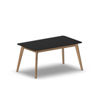 4109 - ALMA Table 120x70 cm H60, black HPL
