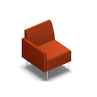 2147 - PIVOT Chair with low armrest (6cm, left)
