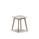 4244 - ALMA Table 60x60 cm H75, white hpl