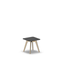 3909 - ALMA Table 40x40 cm H50, black HPL