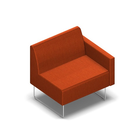 2159 - PIVOT 1.5-seater with low armrest, right (8cm)