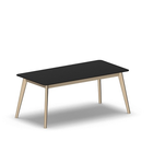 4053 - ALMA Table 140x70 cm H60, black hpl