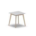 4160 - ALMA Table 70x70 cm H75, white hpl