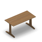 3626 - LIP Table 140x70 cm H72, eik hpl