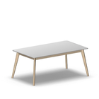 4064 - ALMA Table 140x80 cm H60, white hpl