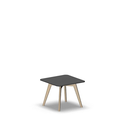 3913 - ALMA Table 50x50 cm H50, black HPL