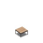 3325 - Darwin table 64x64 cm, H36, oak hpl