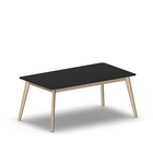 4065 - ALMA Table 140x70 cm H60, black hpl