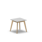 4040 - ALMA Table 60x60 cm H60, white hpl