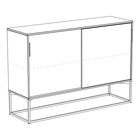 slinding door (cabinets) - metal framework
