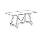 Standing table