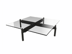 Notch coffee table, square large