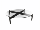 Notch coffee table, round extra large