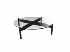 Notch coffee table, round large